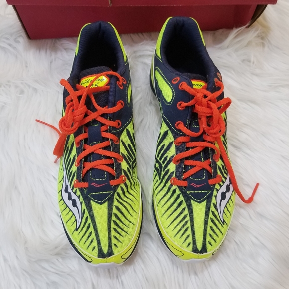 SAUCONY New!! Men Athletic Racing Shoes Size 8. - Picture 3 of 14